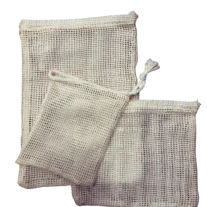 Sac à légume en coton bio